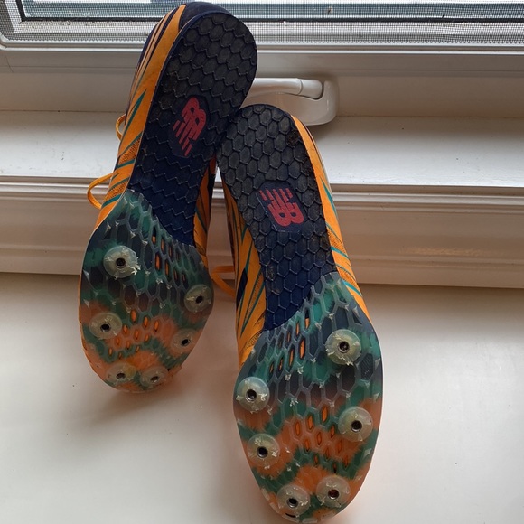 New Balance MD500v4 Track Racing trainer w/o spikes - Picture 4 of 7